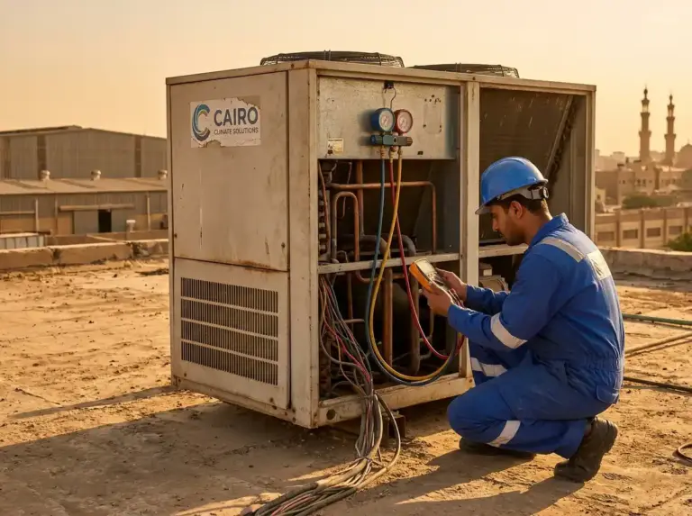 خدمة صيانة طوارئ الأعطال – غرف تبريد ووحدات تبريد في مصر - Winter Refrigeration